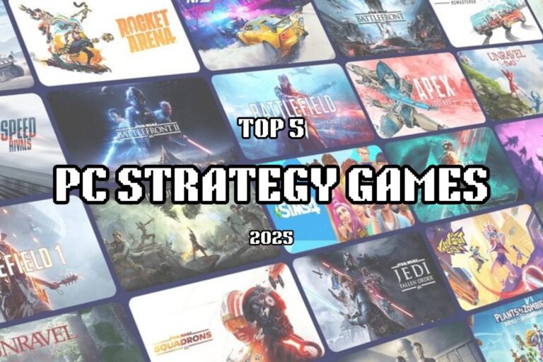 Top 5 PC Strategy Games: 2025’s Most Anticipated Tactical Titles