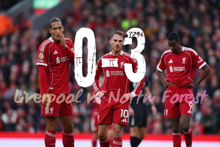 Forest’s Commanding 3–0 Display at Anfield: A Recap of the Match That Deepened Liverpool’s Troubles