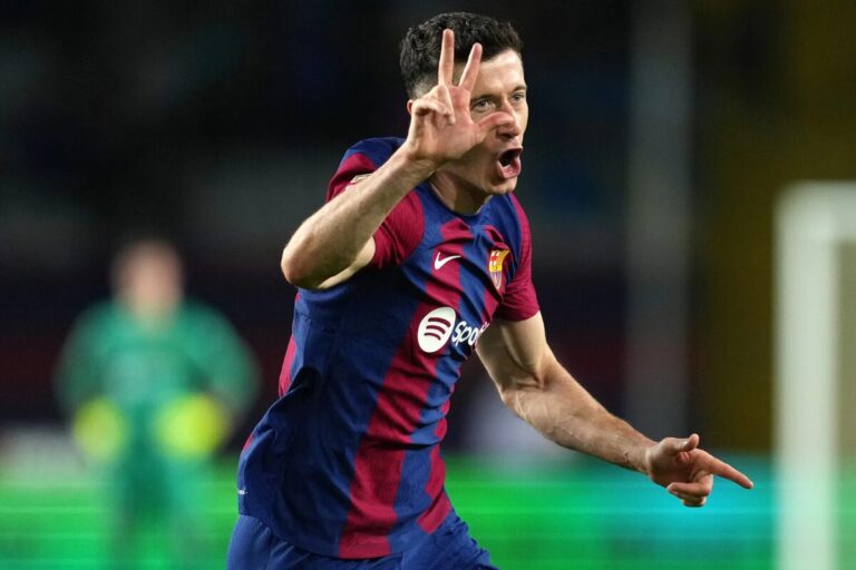 How Lewandowski’s Hat-Trick Drove Barcelona to a 4-2 Victory Over Celta Vigo: Rashford and Yamal Play Key Roles