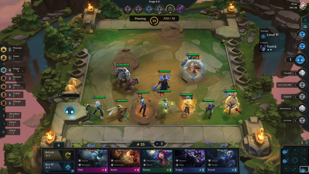 TFT Patch 16.6 comps